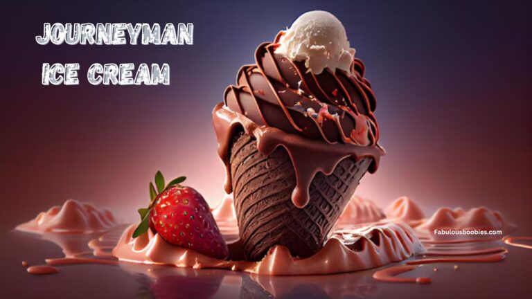 Journeyman ice cream: Crafting Sweet Journeys