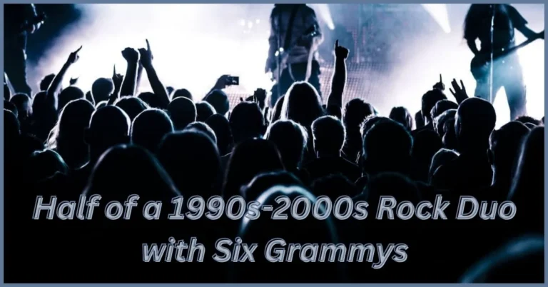 Introduction to the half of a 1990s-2000s rock duo with six Grammys